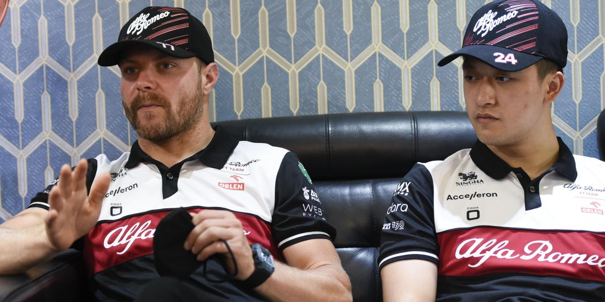 Alfa Romeo anuncia la continuidad de Zhou y Bottas en el equipo 2024