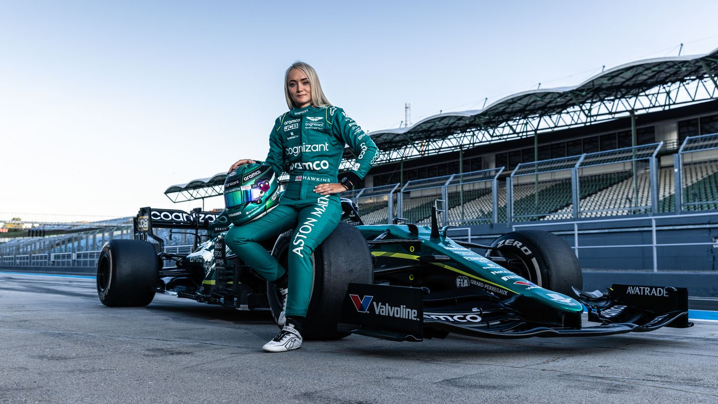 Jessica Hawkins debuta en la Fórmula Uno