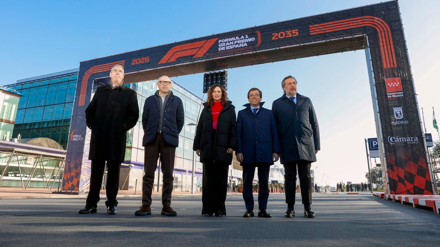 Oficial e histórico: la Fórmula 1 llegará a Madrid en 2026