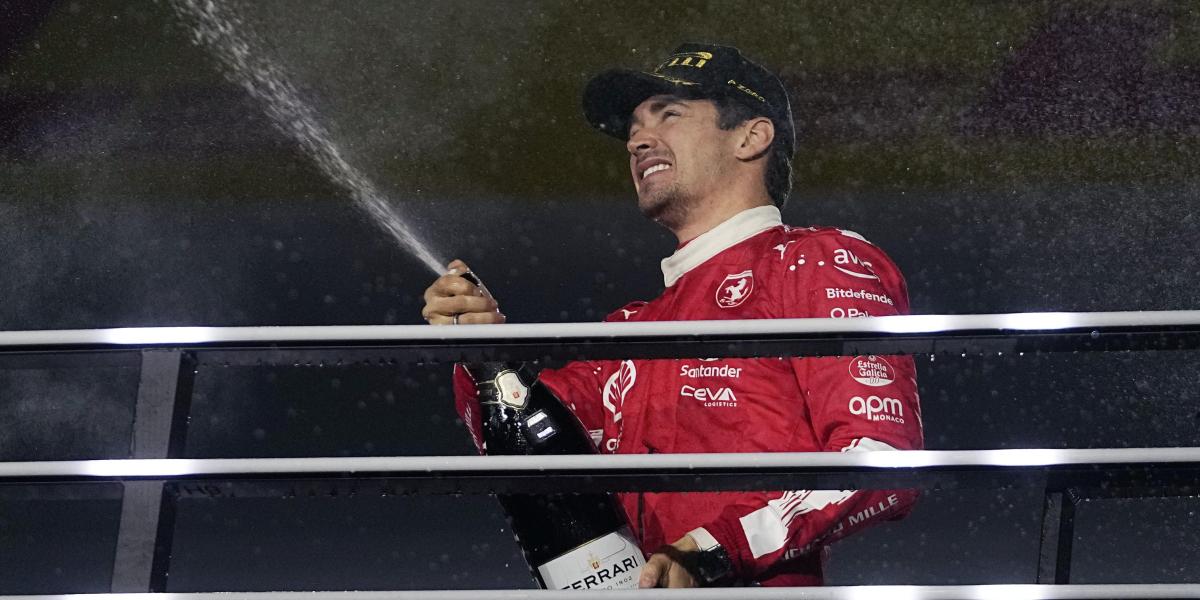 Charles Leclerc renueva su contrato con Ferrari