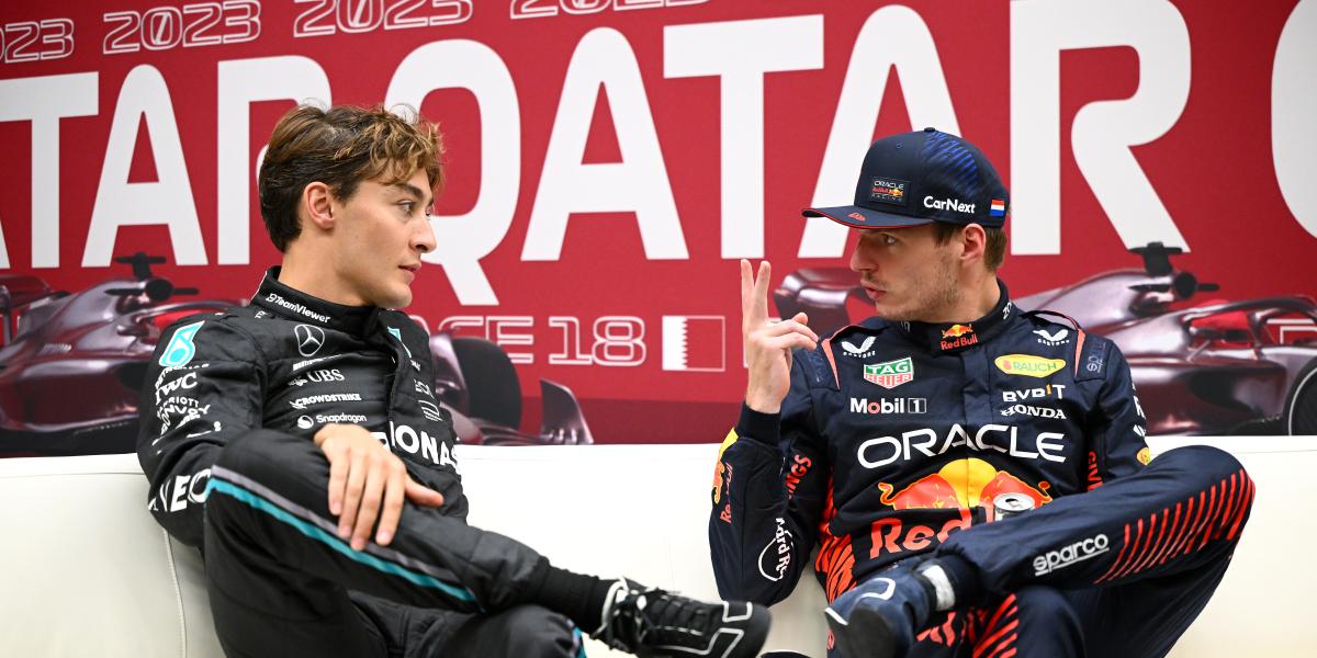 Russell no descarta que Verstappen se una a Mercedes y manda un mensaje contundente.