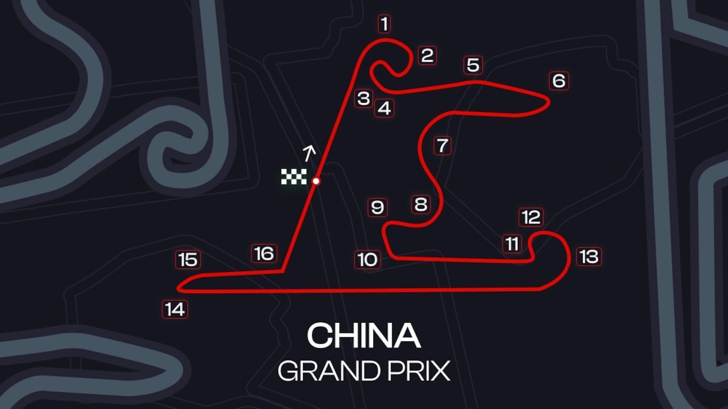 Gran Premio de China de F1 de 2024 canales de televisión