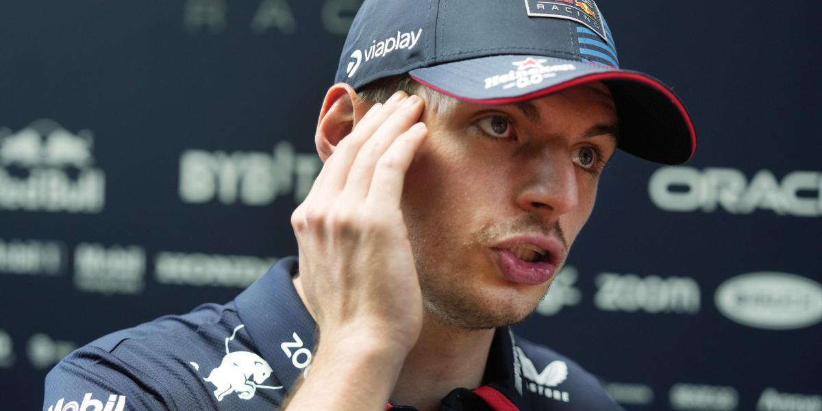 La respuesta de Max Verstappen a una pregunta sobre su futuro en Red Bull...