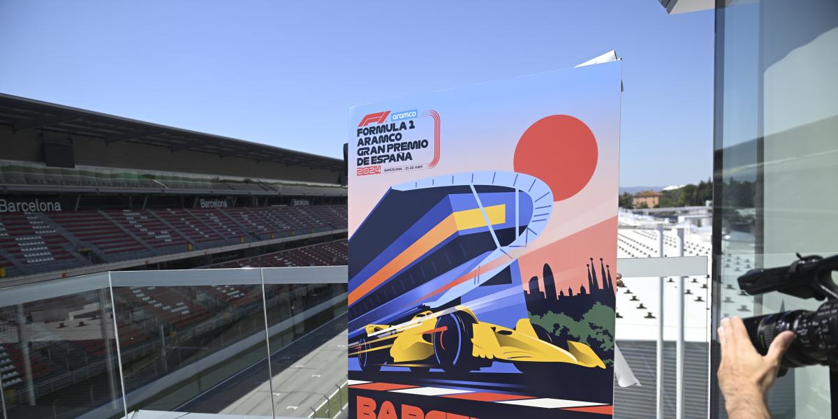 Revelado: así será el cartel del GP de España de F1 2024
