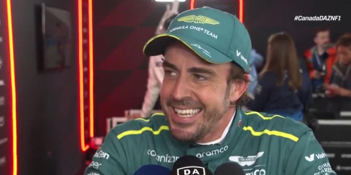 Así ha sido la reacción de Alonso que lo dice todo tras quedarse cerca de la pole en Canadá
