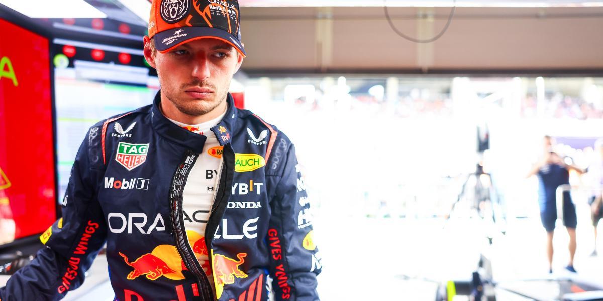 Max Verstappen de Red Bull.
