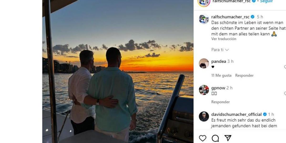 El ex piloto de F1 Ralf Schumacher declara su homosexualidad: envía un emotivo mensaje...