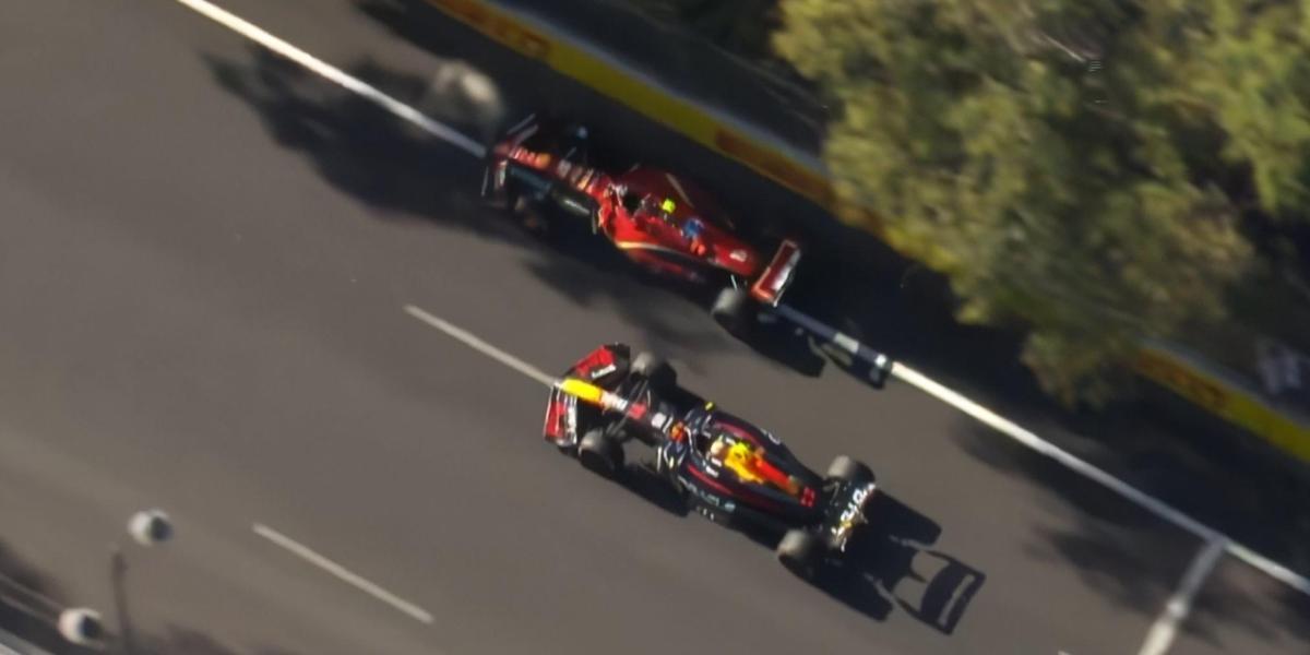 La FIA sancionará a Sainz y Pérez por el polémico accidente de Bakú El...