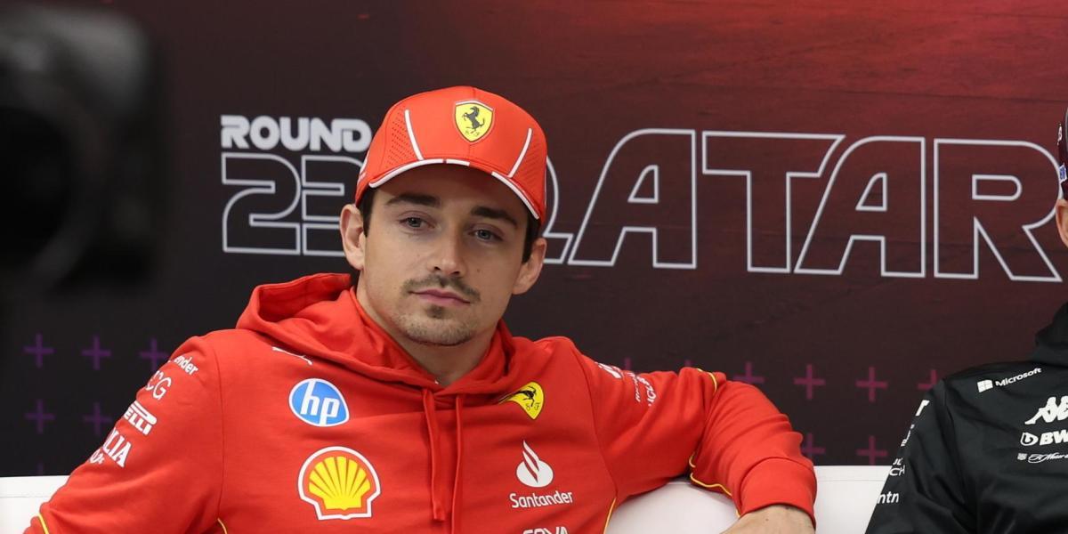 Leclerc asegura que se ha reconciliado con Sainz.
