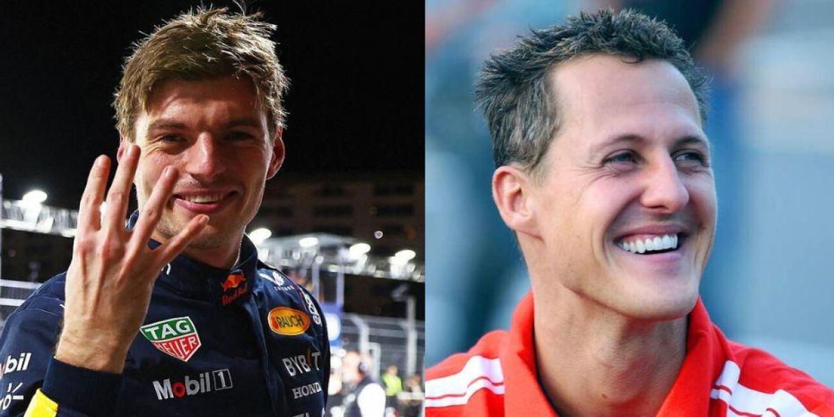 Verstappen persigue algo de lo que solo Schumacher puede presumir.