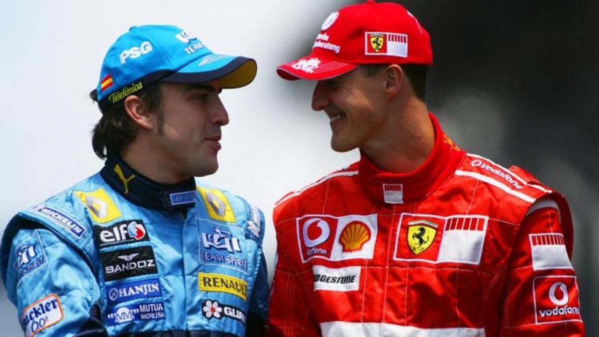 Alonso y Schumacher, ¿parecidos pero diferentes? Un veterano ingeniero nos cuenta más.