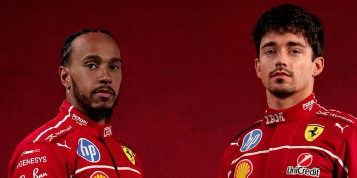 Ferrari publica el primer vídeo de Hamilton y Leclerc juntos, con los dos pilotos...