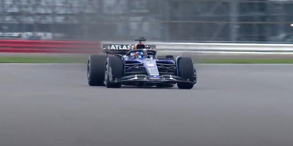 Williams desvela el nuevo coche FW47 de Carlos Sainz.