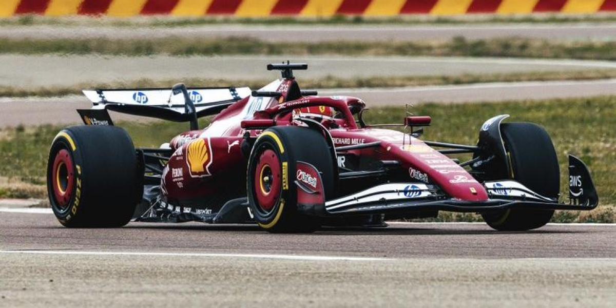 Leclerc y Hamilton prueban el nuevo SF-2.