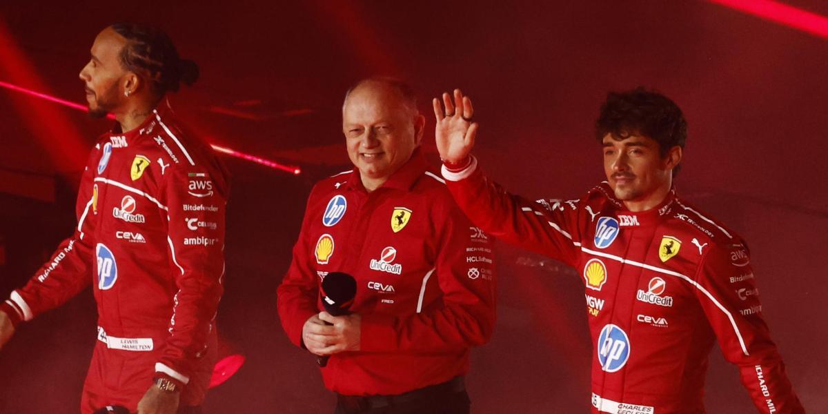 Leclerc tiene una cosa en común con Hamilton y otra con Sainz: la positividad.
