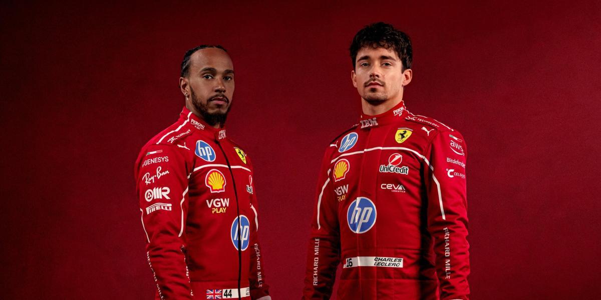Lewis Hamilton, en la polémica por su dúo en Ferrari con Leclerc.