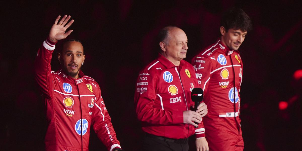 Clara advertencia de Ferrari a Hamilton y Leclerc en la batalla por el número...