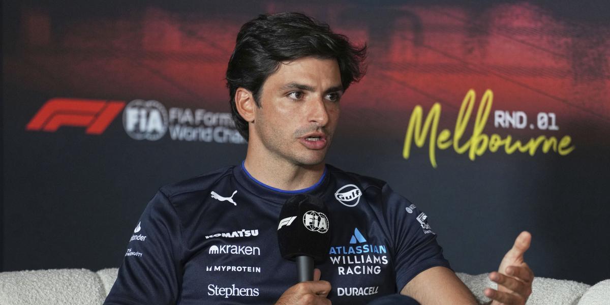 Carlos Sainz tiene dos objetivos para Williams esta temporada.