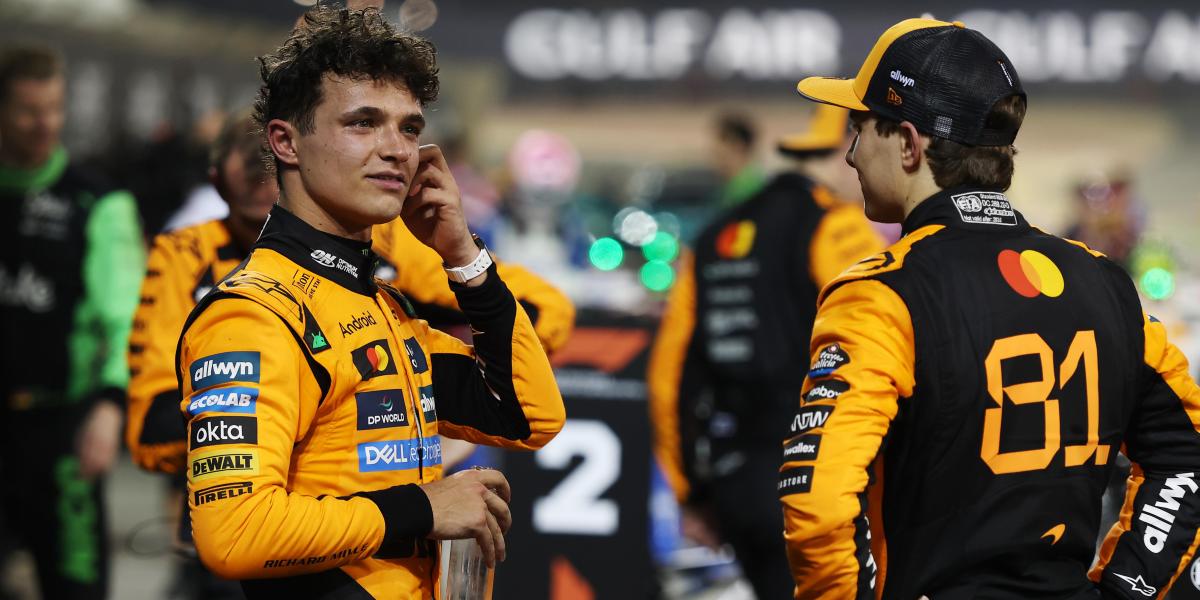 Lando Norris y Óscar Piastri, ansiosos por competir en Arabia Saudí.