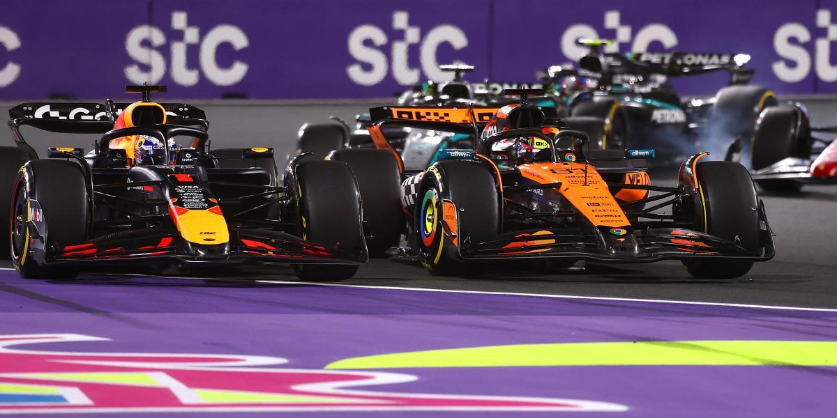 Piastri marca territorio frente a Verstappen en Arabia Saudí y hay nuevo líder del...