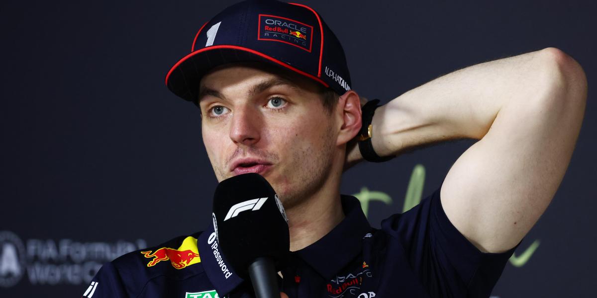 Verstappen, molesto e irónico, se cierra en banda tras su sanción en Arabia Saudí:...