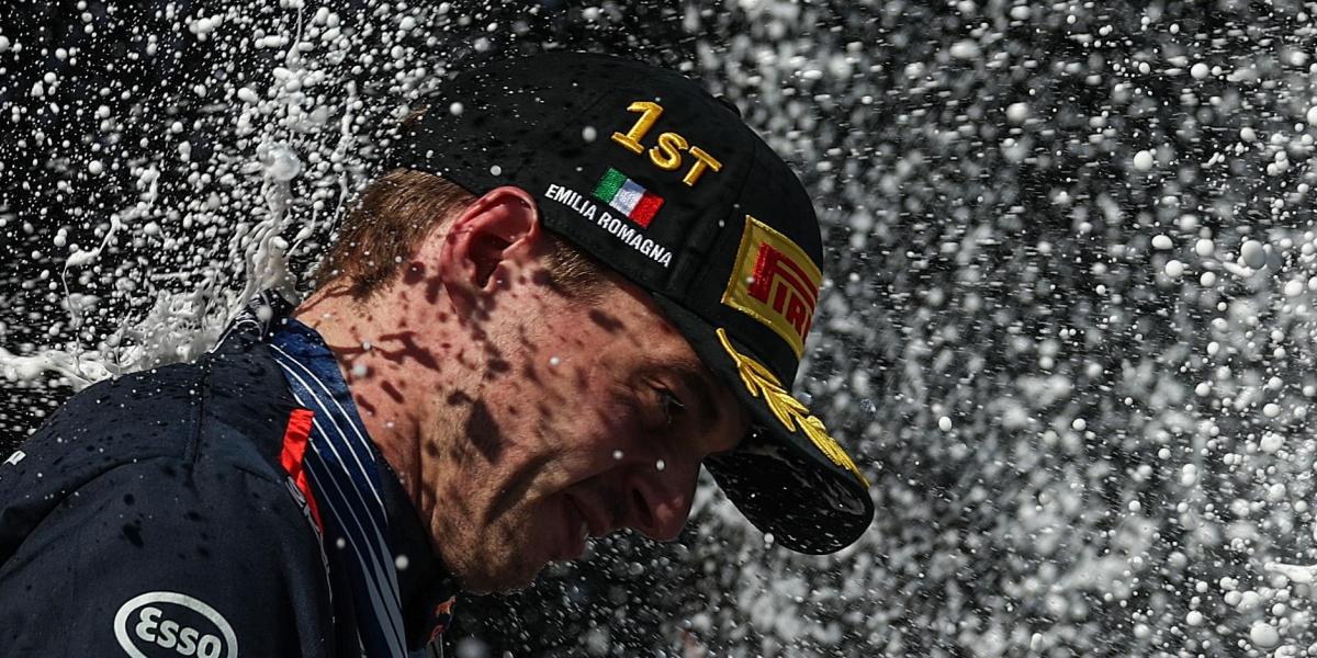 El Verstappen, rompedor de marcas, resurge: Vettel, su blanco en Imola.