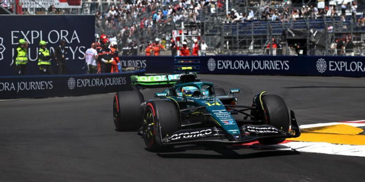 Leclerc asusta a Piastri y Alonso se luce con el Aston Martin en el...