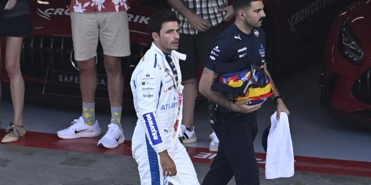 Carlos Sainz, a pesar de un día para el olvido, saca algo positivo: no...
