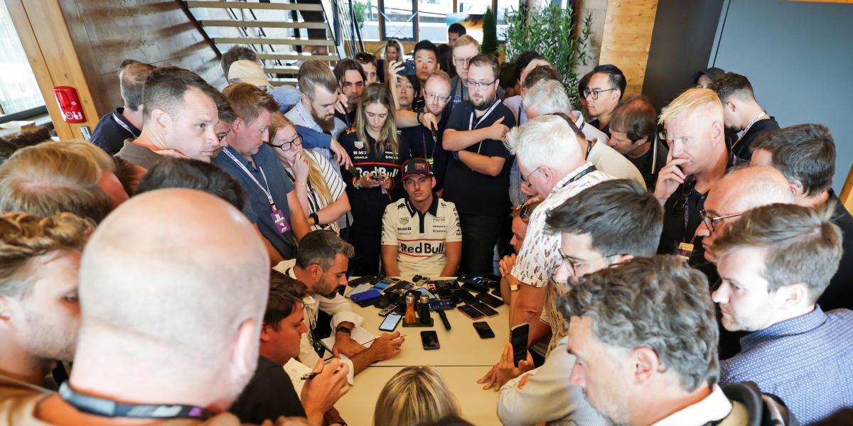 Verstappen, rotundo sobre el rumor de un parón y aguanta la presin por su...